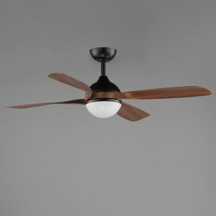 Bola 52" Indoor Fan w LED Light Kit Walnut / Black alternate view