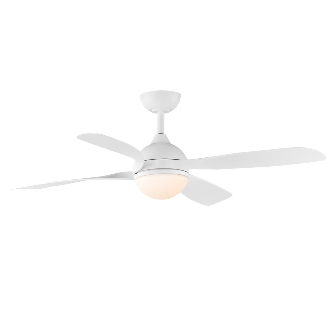 Bola 52" Indoor Fan w LED Light Kit White