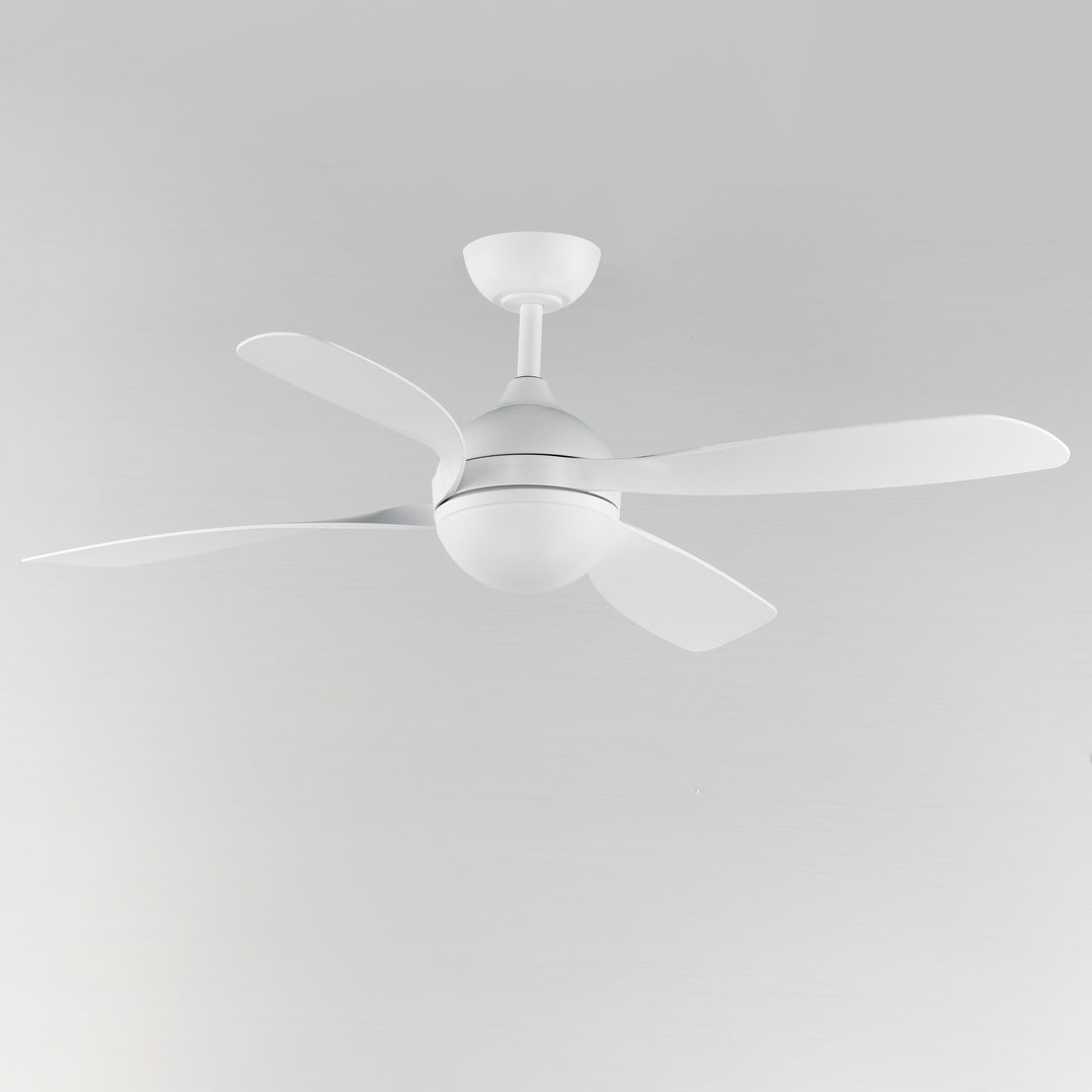 Bola 52" Indoor Fan w LED Light Kit White alternate view