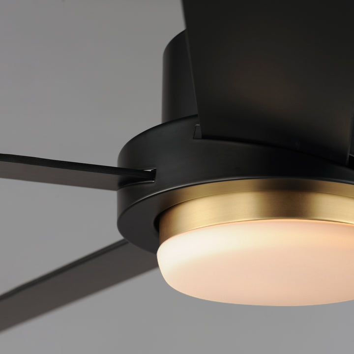 Daisy 60" 5-Blade Fan w LED Light Kit Black / Gold alternate view