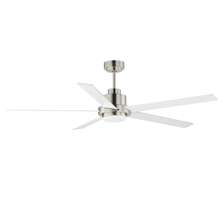 Daisy 60" 5-Blade Fan w LED Light Kit Satin Nickel