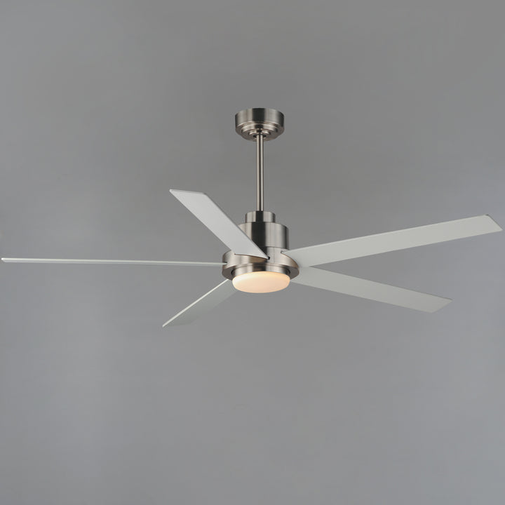 Daisy 60" 5-Blade Fan w LED Light Kit Satin Nickel alternate view