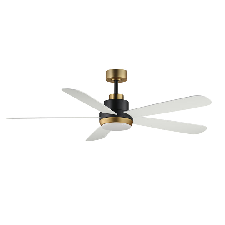 Daisies 60" 5-Blade Fan w LED Black / Gold alternate view