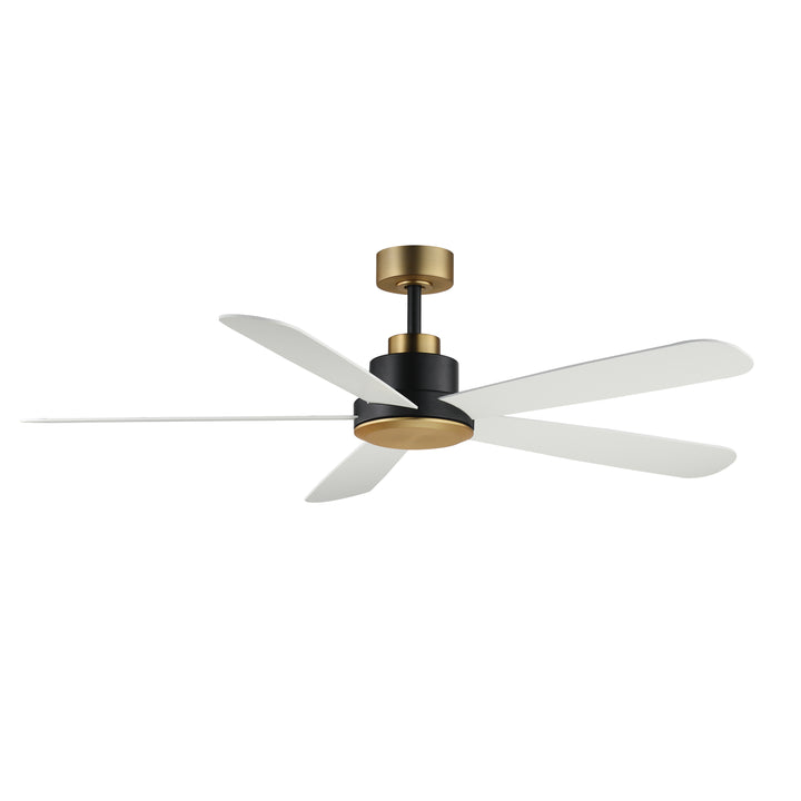 Daisies 60" 5-Blade Fan w LED Black / Gold alternate view