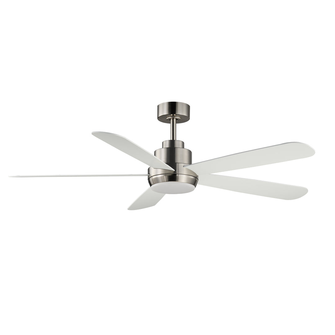 Daisies 60" 5-Blade Fan w LED Satin Nickel alternate view