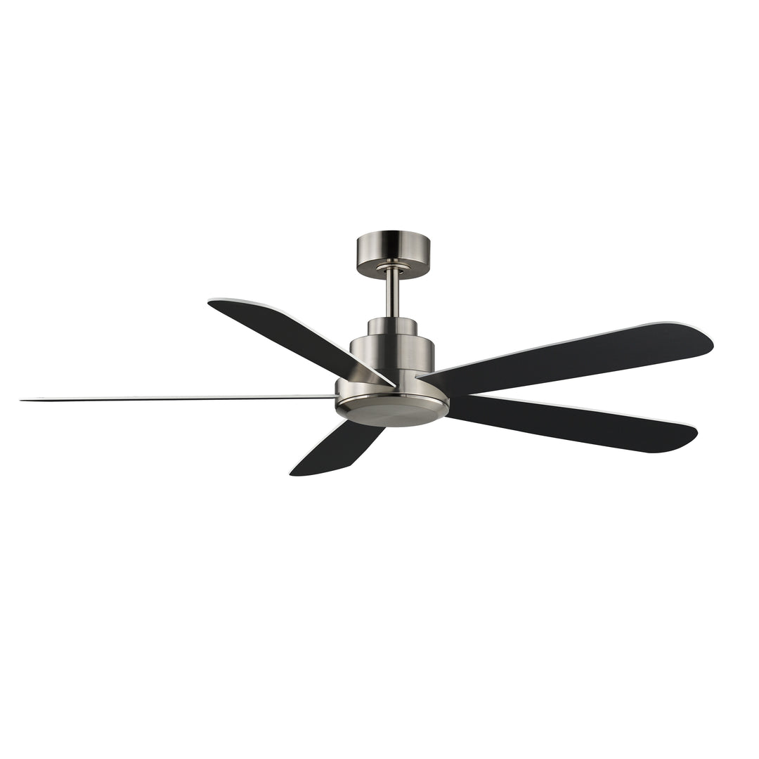 Daisies 60" 5-Blade Fan w LED Satin Nickel alternate view