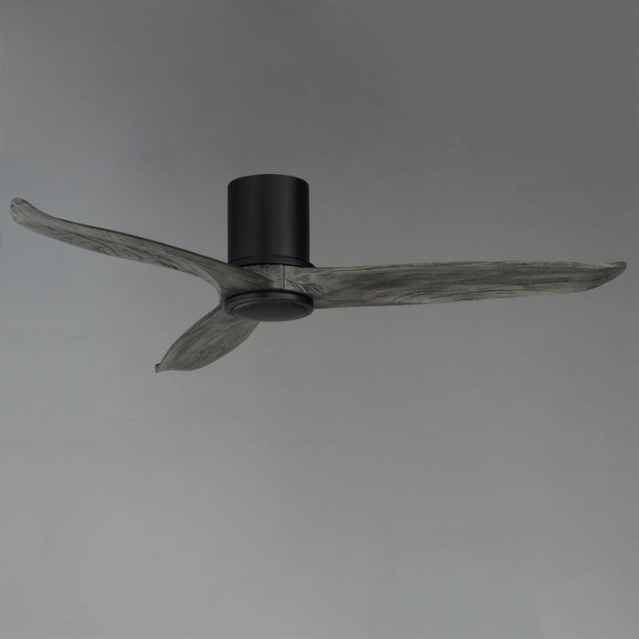 Woodwind 52" Solid Wood Blade Hugger Fan w LED WTBKGWD alternate view