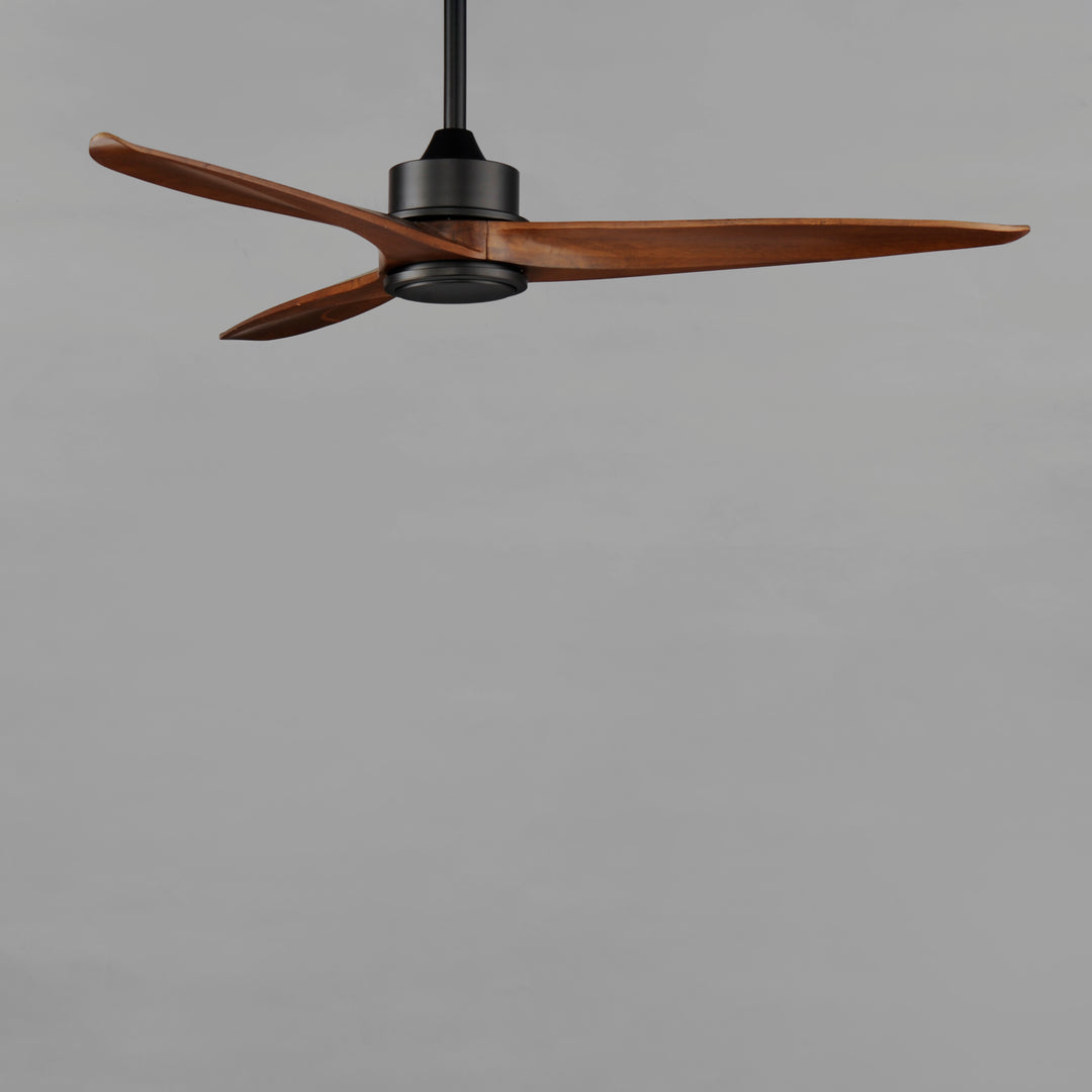 Woodwind Solid Wood Blade Fan w LED Light Kit Black alternate view