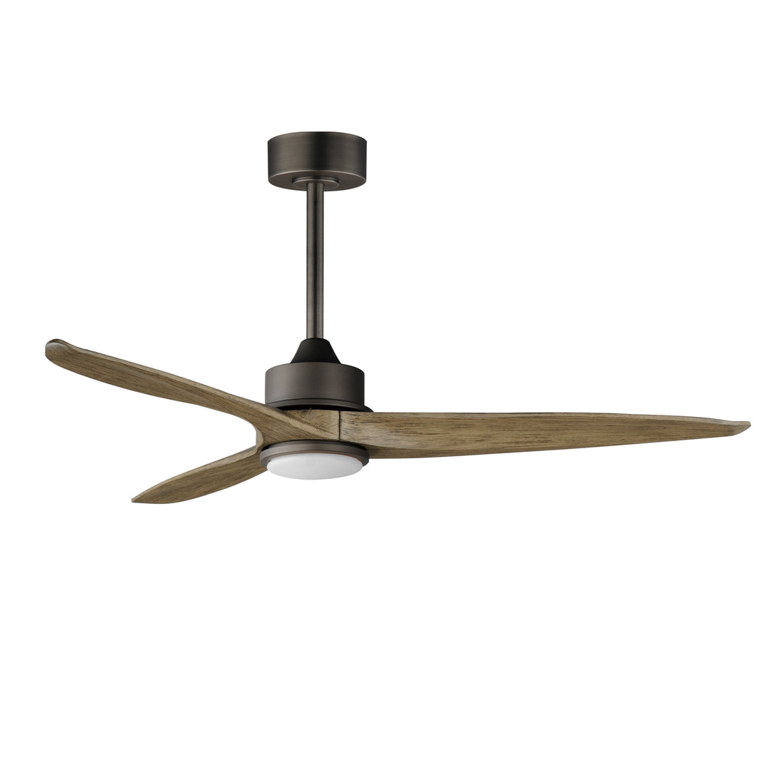 Woodwind Solid Wood Blade Fan w LED Light Kit CHL