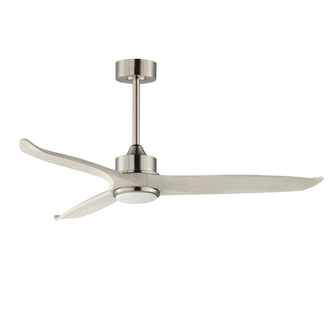 Woodwind Solid Wood Blade Fan w LED Light Kit SNWWT