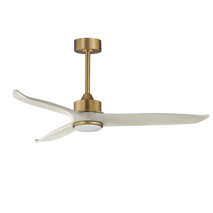 Woodwind Solid Wood Blade Fan w LED Light Kit WTNABWWT