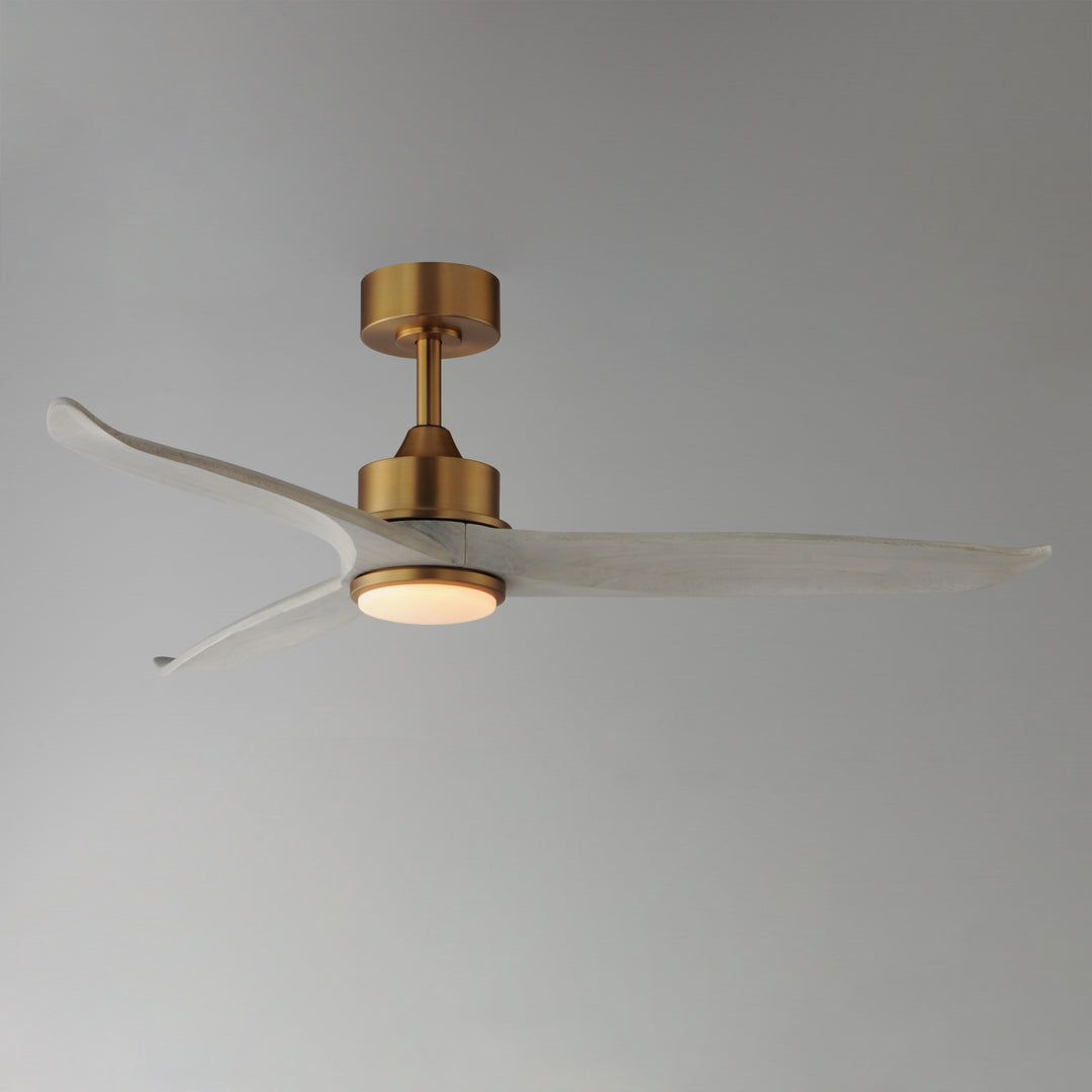 Woodwind Solid Wood Blade Fan w LED Light Kit WTNABWWT alternate view