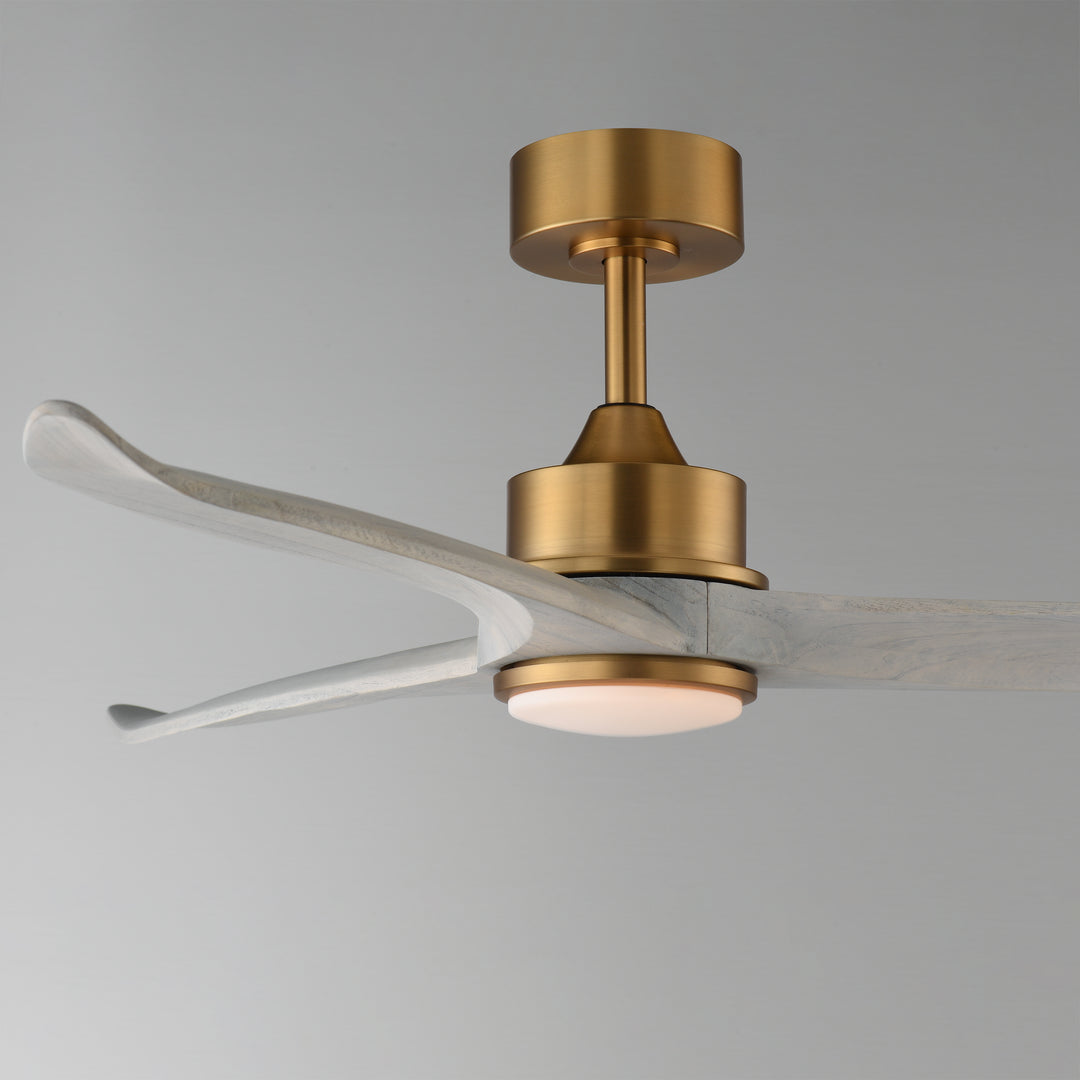 Woodwind Solid Wood Blade Fan w LED Light Kit WTNABWWT alternate view