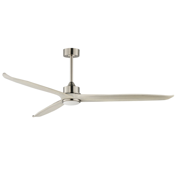 Woodwind 72" Solid Wood Blade Fan w LED SNWWT