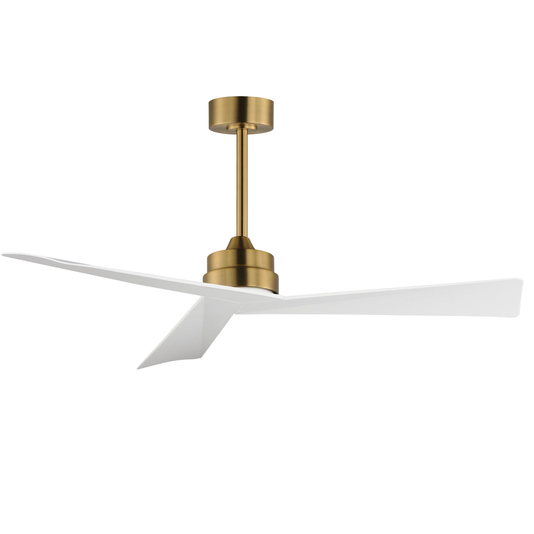 Vortex 52" Indoor Fan Natural Aged Brass