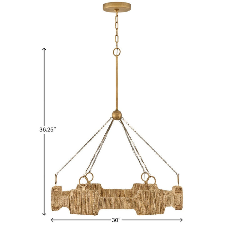 Raffi LED Single Tier Chandelier