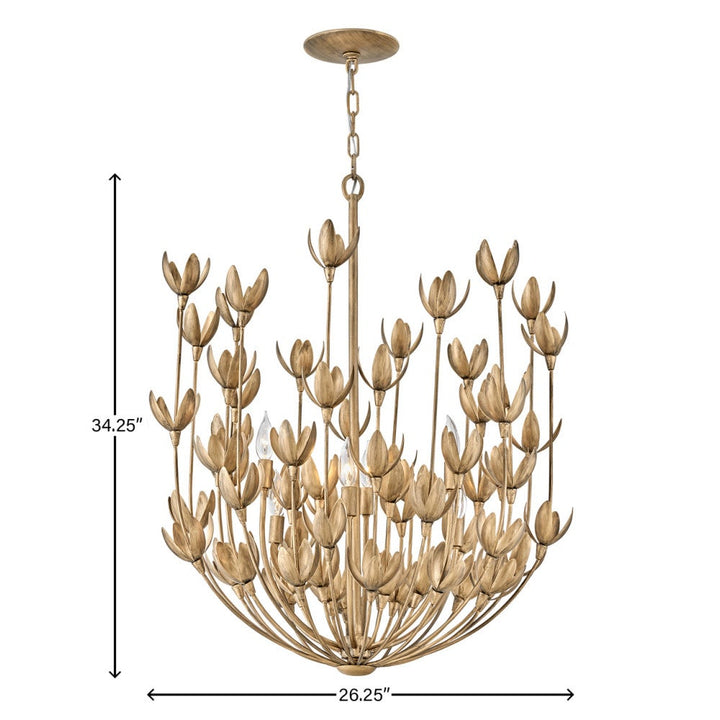 Flora Medium Multi Tier Chandelier
