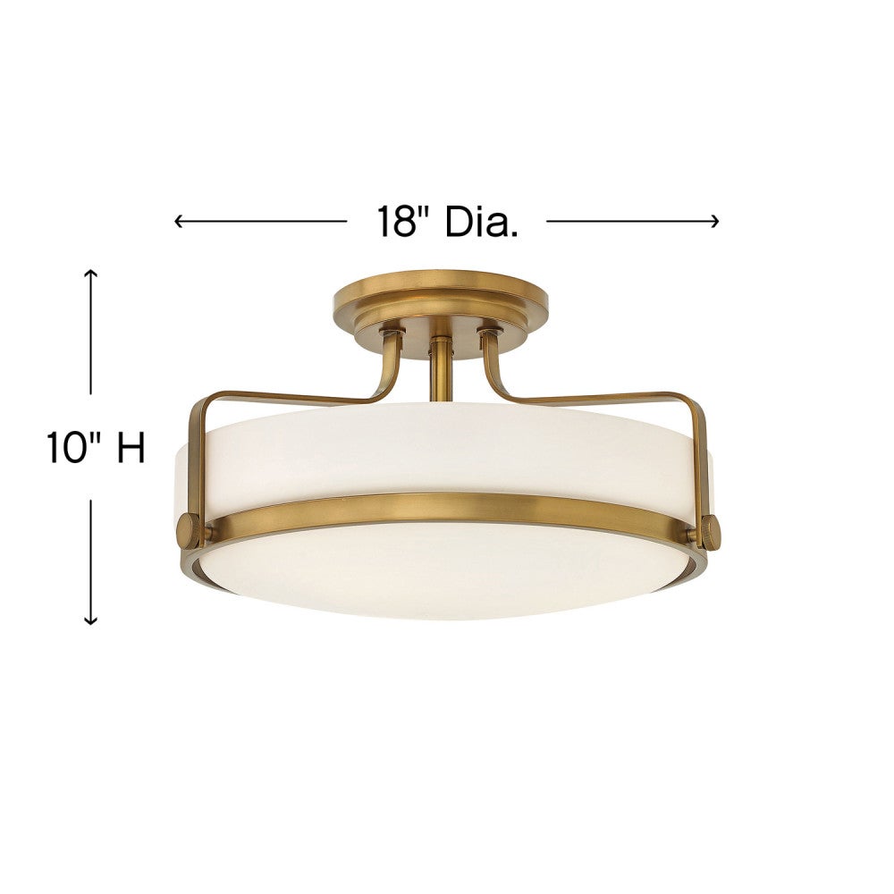 Harper Medium Semi-Flush Mount