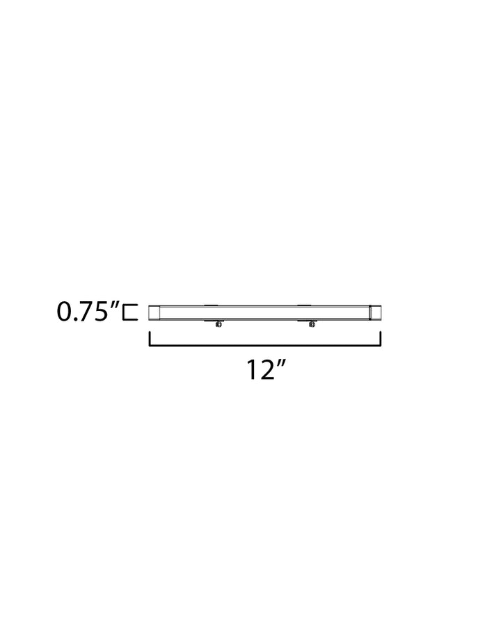 CounterMax 24V Slim LED Under Cabinet dimensions diagram