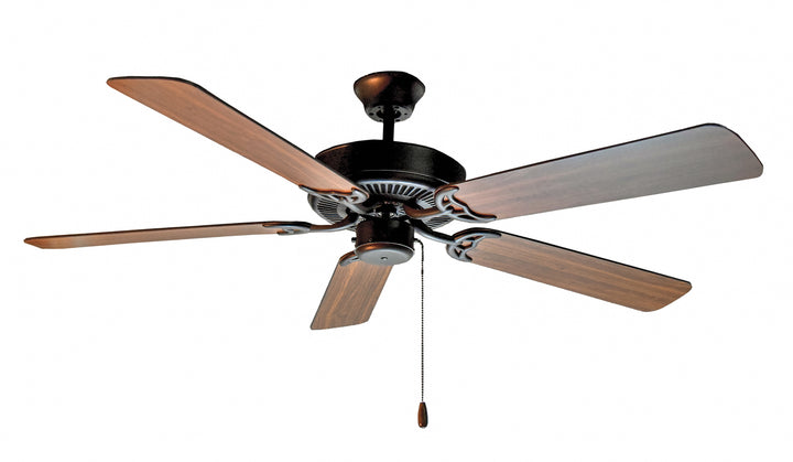 Basic-Max 52" Bronze Fan Walnut/Pecan Blades OIWP