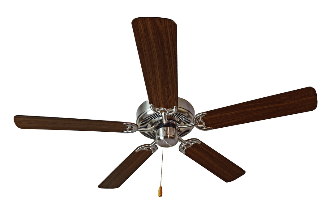 Basic-Max 52" Nickel Fan Walnut/Pecan Blades SNWP