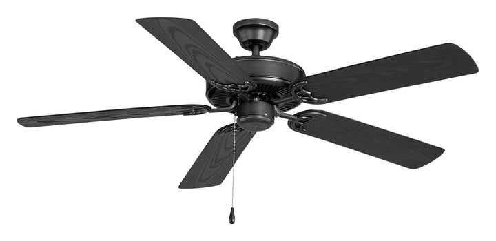 Basic-Max 52" Outdoor Black Fan Black