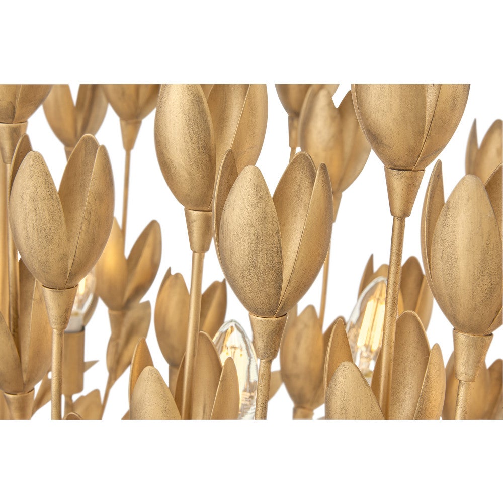 Flora Medium Convertible Semi-Flush Mount