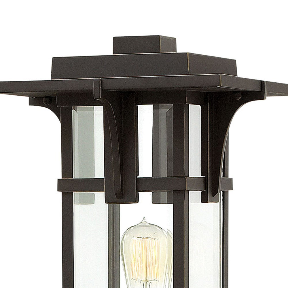 Manhattan Large Post Mount Lantern