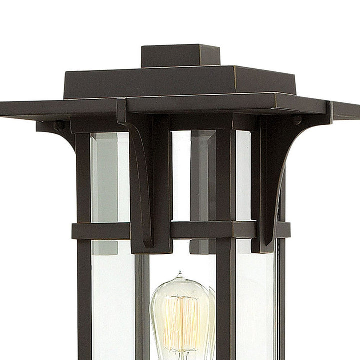 Manhattan Large Post Mount Lantern