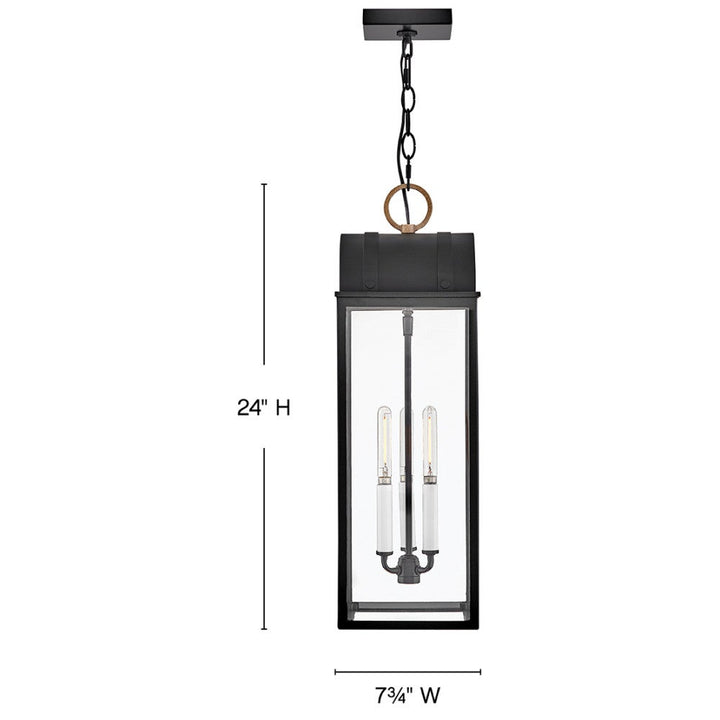 Campbell Large Hanging Lantern