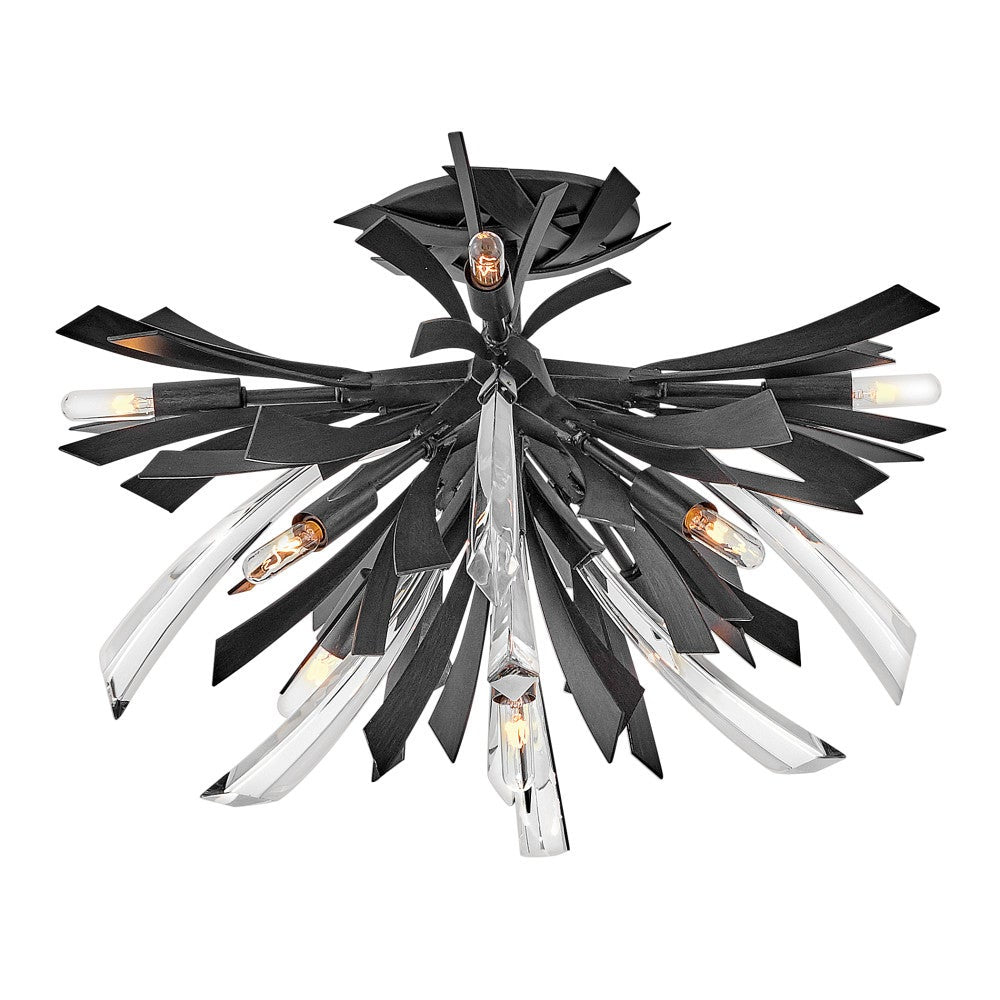Vida Large Semi-Flush Mount
