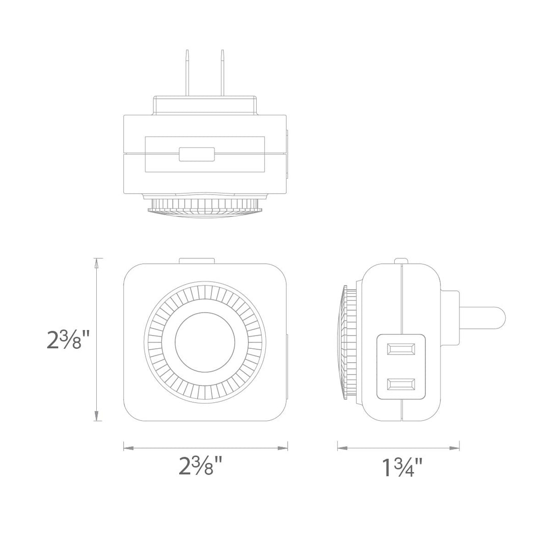 Mechanical Timer Accessory by WAC Lighting - view 2