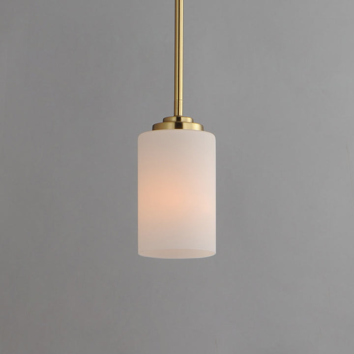 Deven 1-Light Mini Pendant Satin Brass alternate view