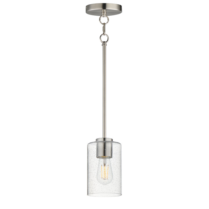 Livingston Single Pendant Satin Nickel
