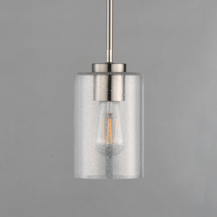 Livingston Single Pendant Satin Nickel alternate view