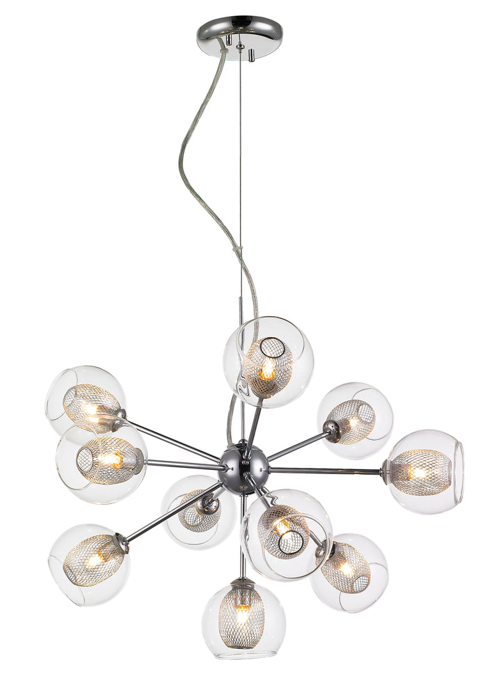 Auge - 10 Light Chandelier