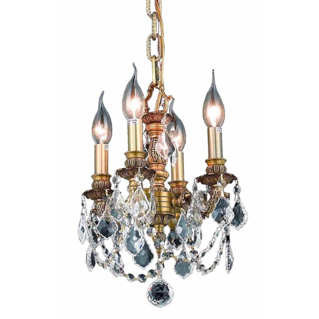 Lillie Crystal Pendant (9104) in French Gold by Elegant