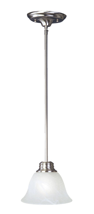Malaga 1-Light Mini Pendant Satin Nickel