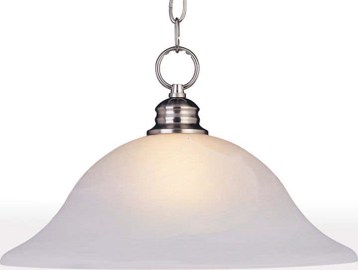 Essentials 1-Light Pendant Satin Nickel (FTSN)