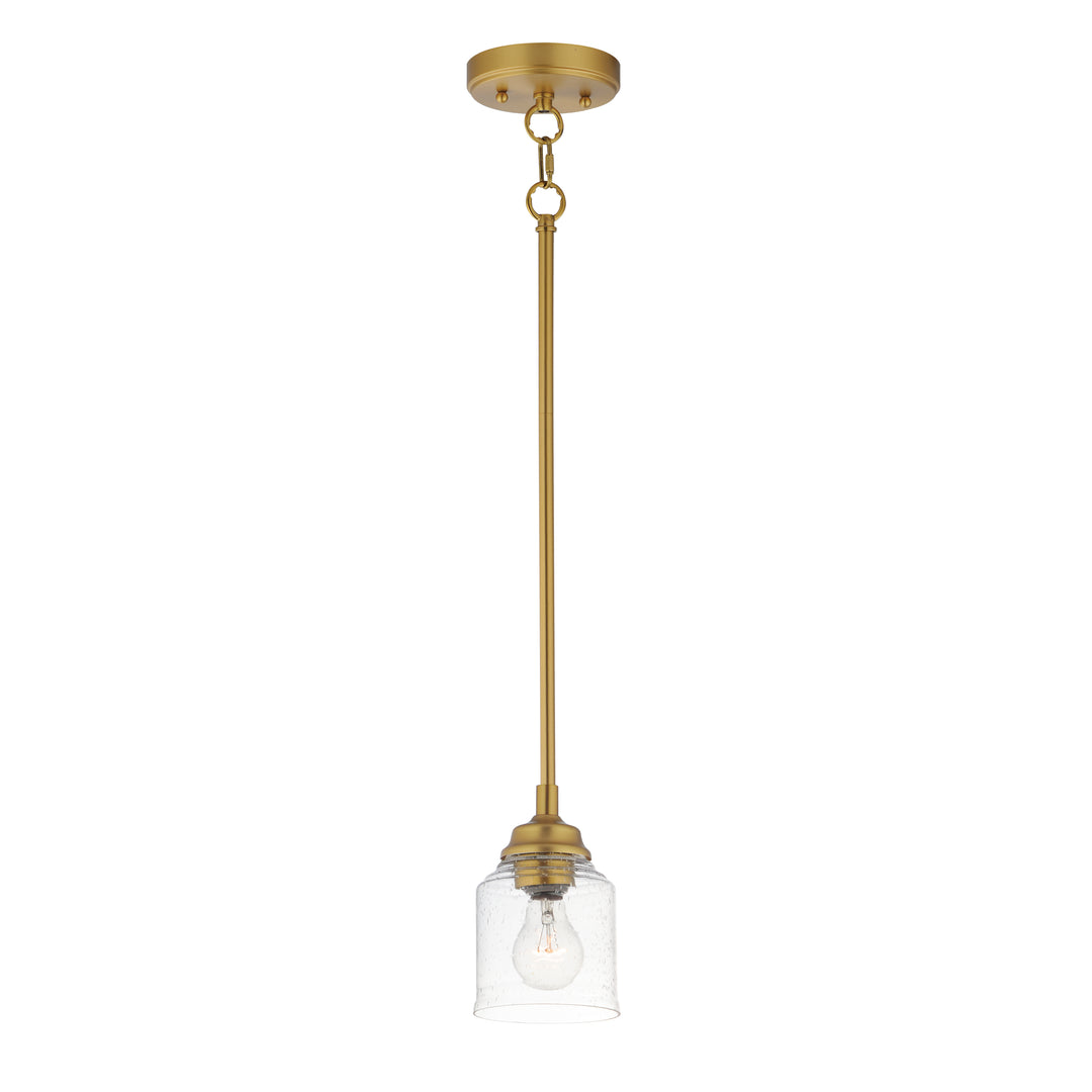 Acadia 1-Light Pendant Natural Aged Brass