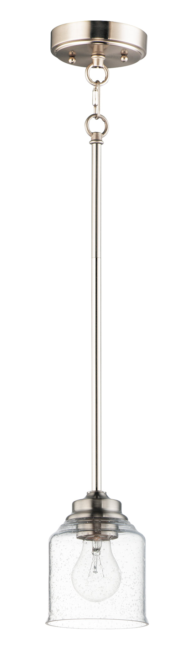 Acadia 1-Light Pendant Satin Nickel