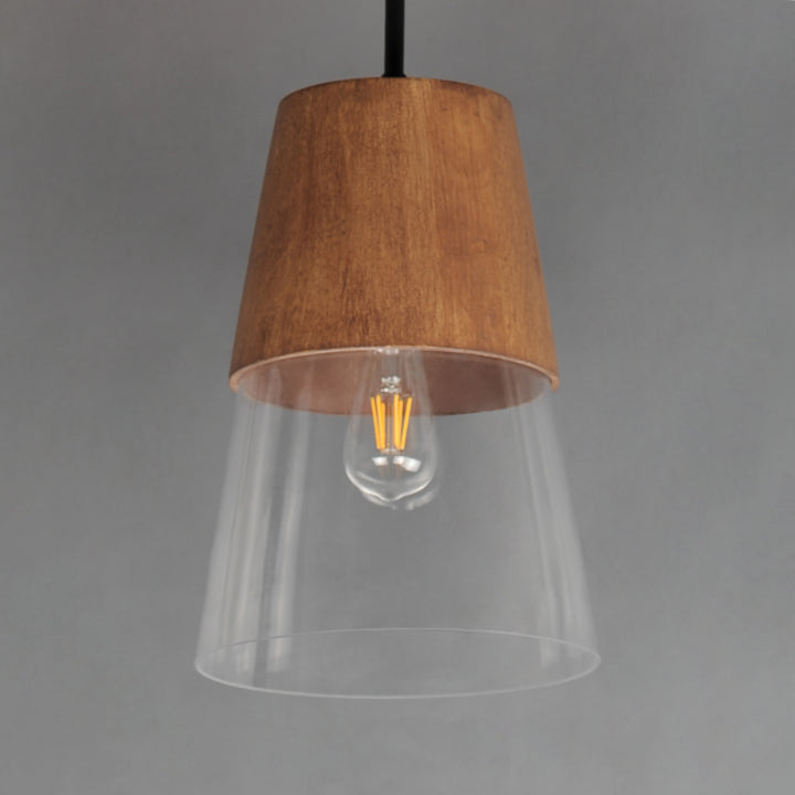 Carpenter Pendant Walnut / Black alternate view