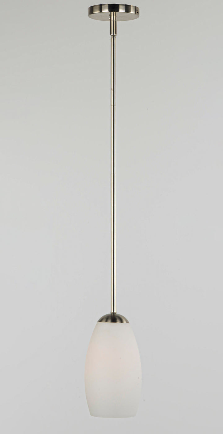 Taylor 1-Light Mini Pendant Satin Nickel alternate view