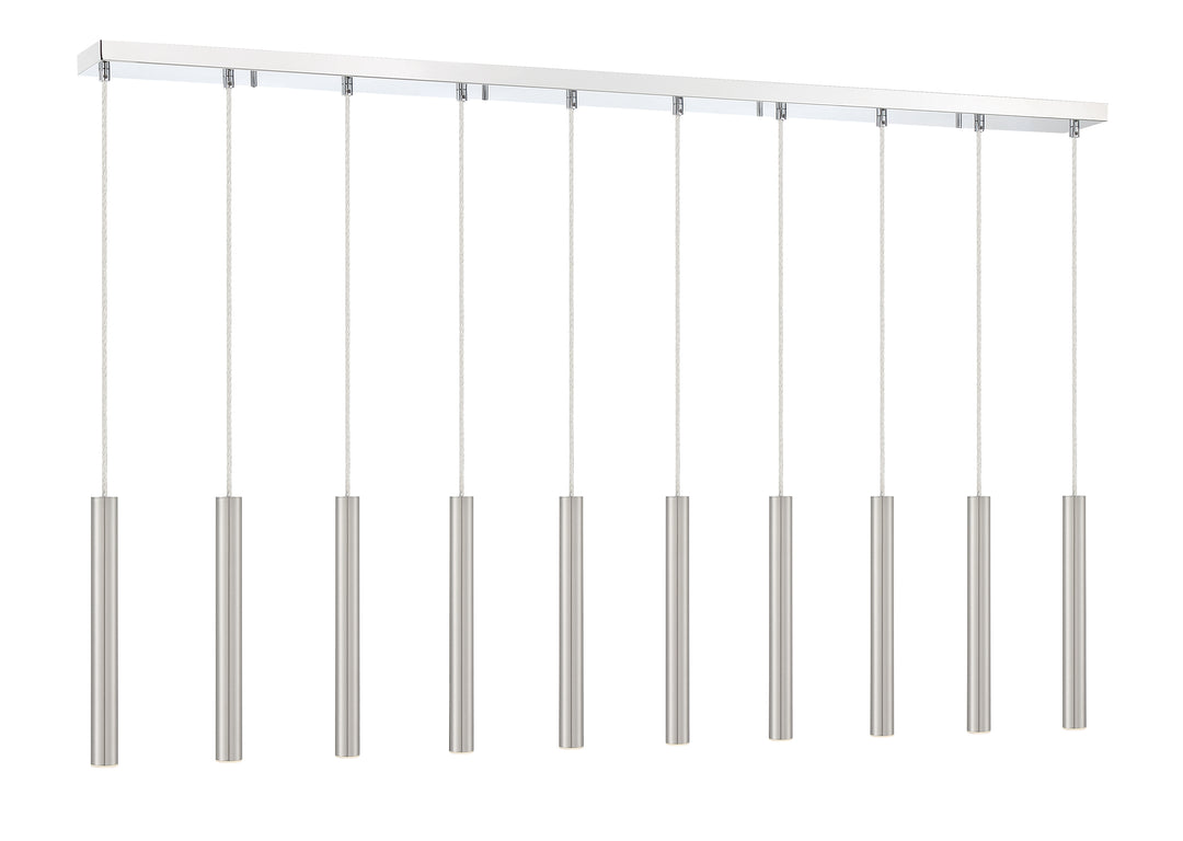 Forest - LED 10 Light Linear Chandelier