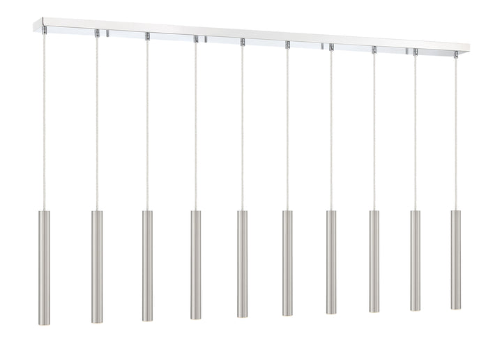 Forest - LED 10 Light Linear Chandelier