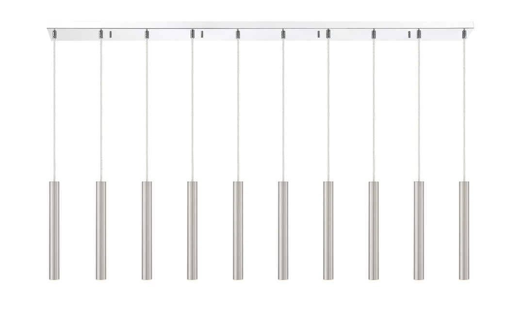 Forest - LED 10 Light Linear Chandelier