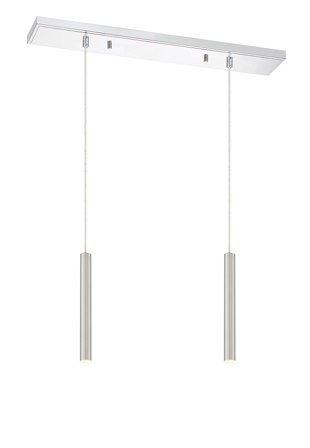 Forest - LED 2 Light Linear Chandelier (917MP12-BN-LED-2LCH)
