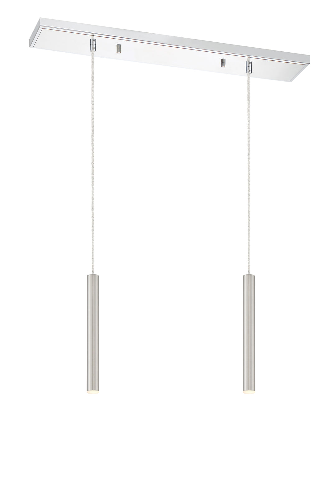 Forest - LED 2 Light Linear Chandelier (917MP12-BN-LED-2LCH)