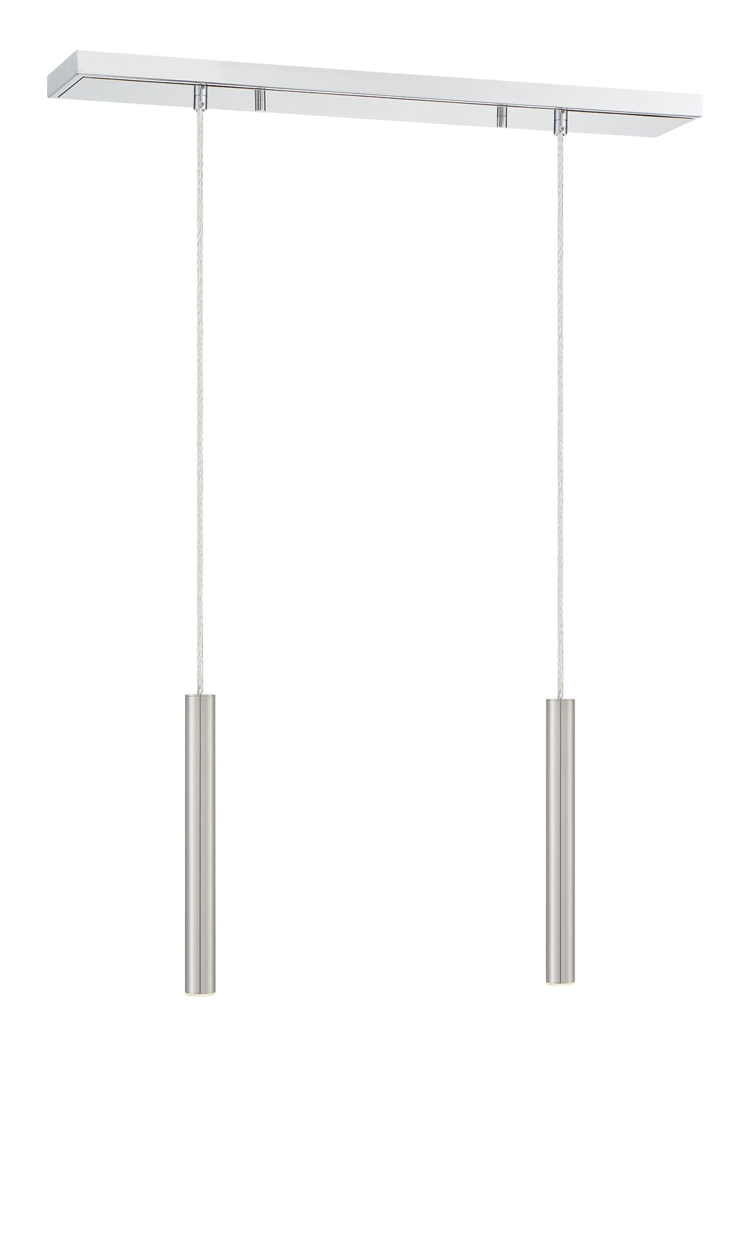Forest - LED 2 Light Linear Chandelier (917MP12-BN-LED-2LCH)