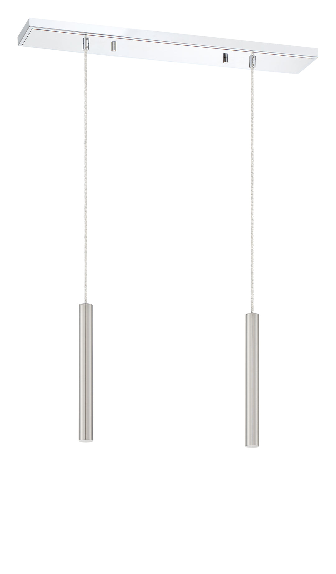 Forest - LED 2 Light Linear Chandelier (917MP12-BN-LED-2LCH)
